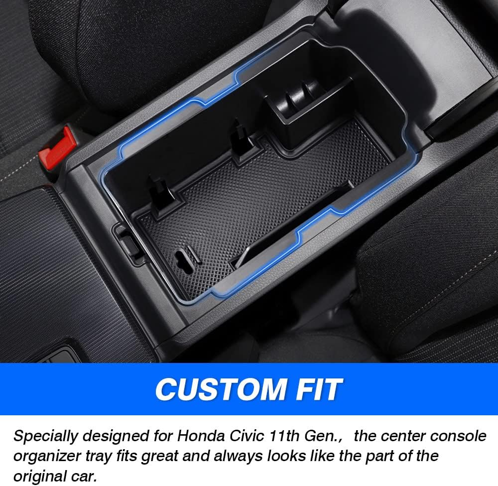 Center Console Organizer with Rubber Liners U776