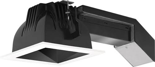 6x22 Square 26W 2700K Wallwash Black Cone White Ring L9208
