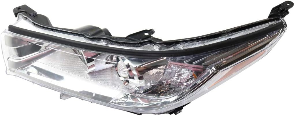 Driver Side Headlight Assembly Chrome Bezel N885833