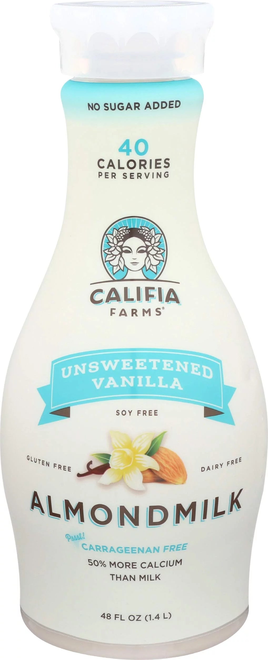 Unsweetened Vanilla Almond Milk, 48 Fluid Ounce -- 6 per case M553566
