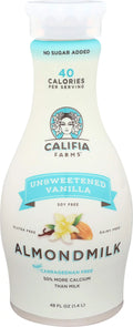 Unsweetened Vanilla Almond Milk, 48 Fluid Ounce -- 6 per case M553566