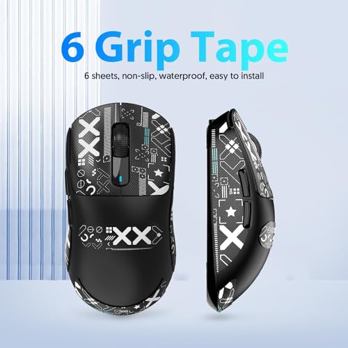 White 49g Ergonomic Wireless Gaming Mouse K709467
