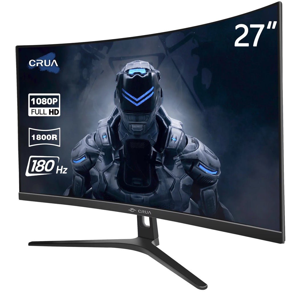 27 Curved Gaming Monitor FHD 1080P 1800R 1ms GTG Black T602127