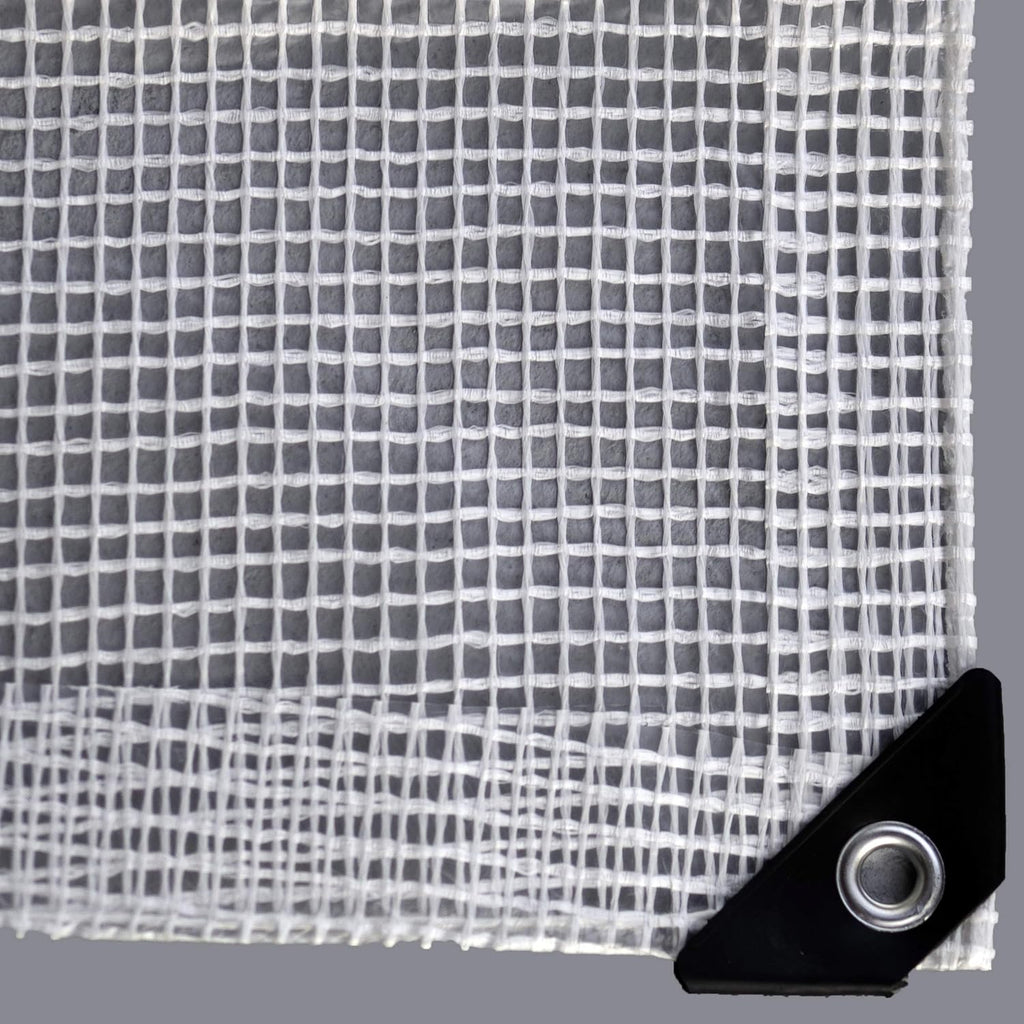 Clear 11 Mil Thick 12 by 24 Feet Tarp M393573