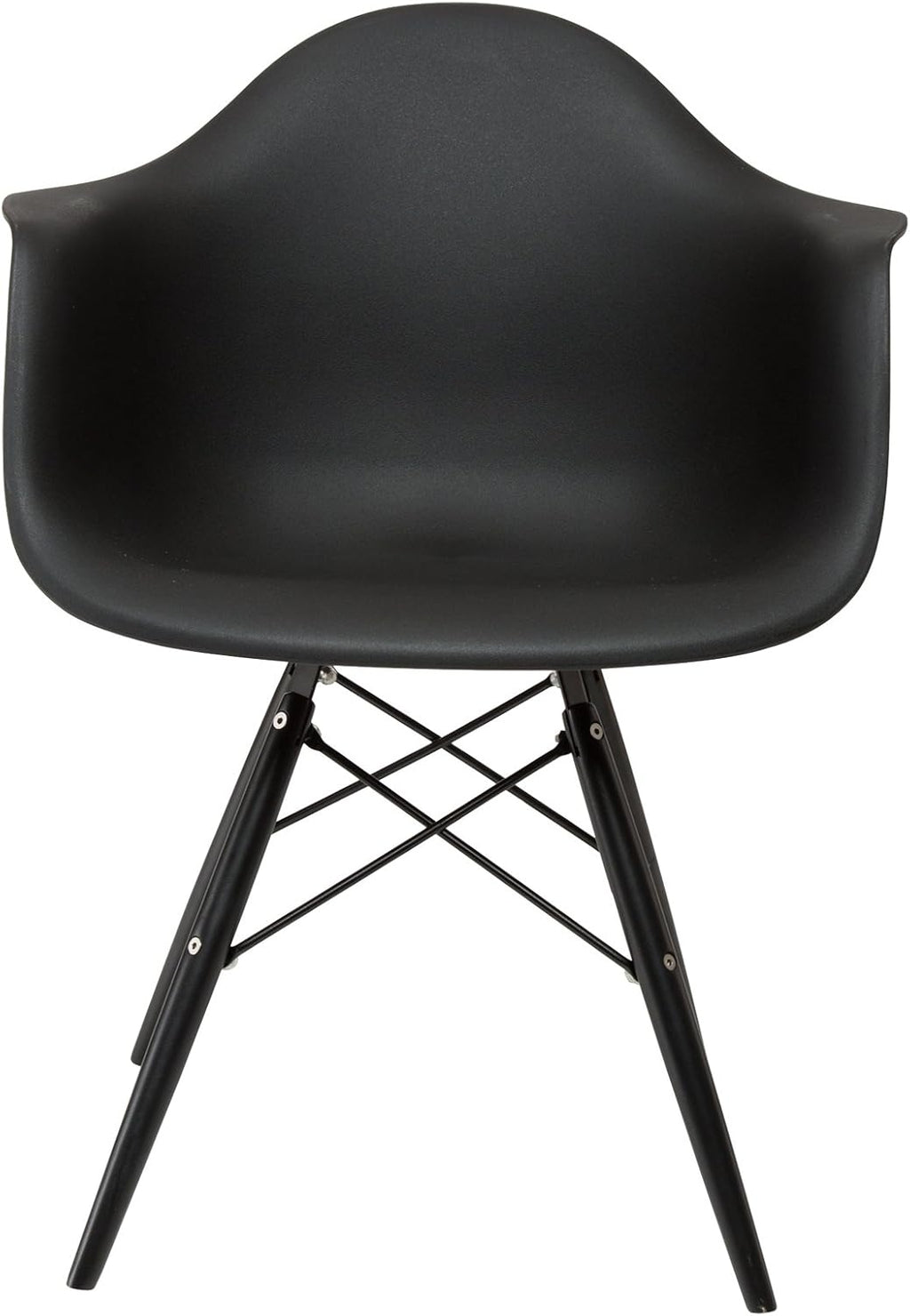 Black Arm Shell Chair H1082