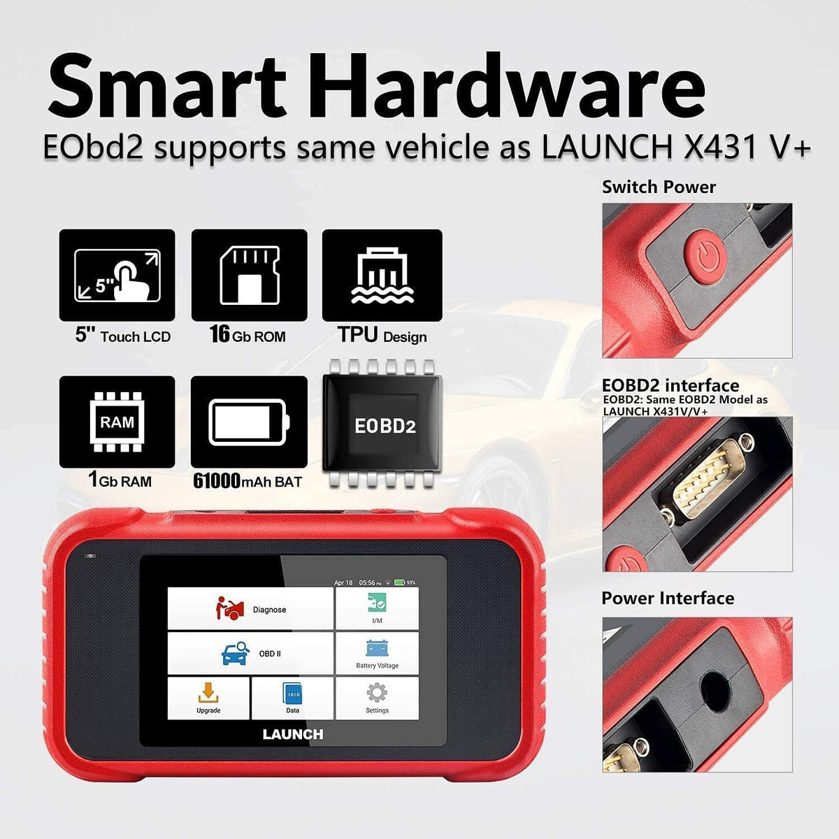 OBD2 Scanner Engine ABS SRS Transmission Diagnostic Scan Tool N939