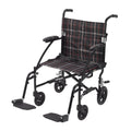 Ultra Lightweight Transport Wheelchair (Black) Q4603
