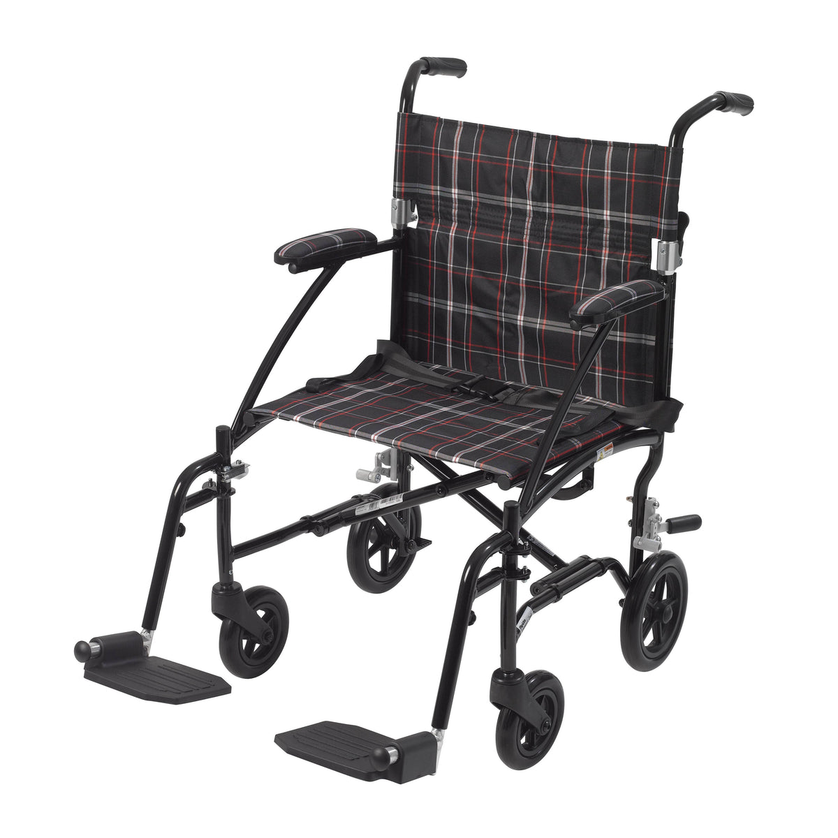 Ultra Lightweight Transport Wheelchair (Black) Q4603
