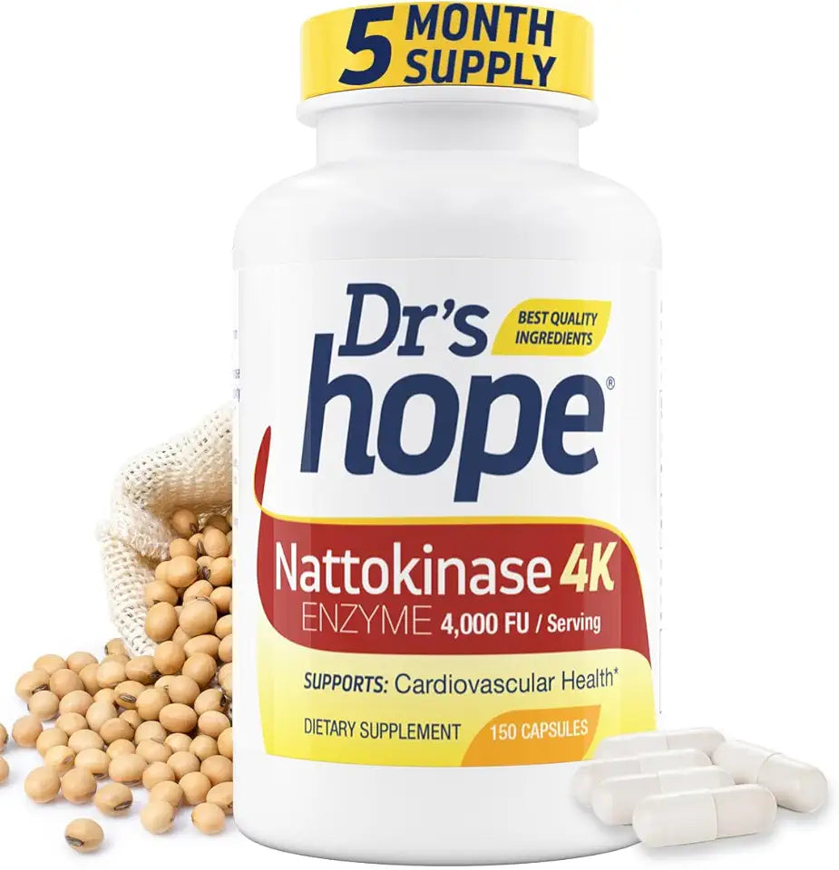 Nattokinase 4000 FU 150 Veggie Capsules F625