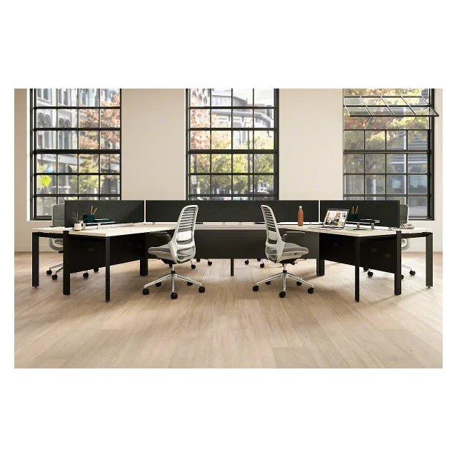 Black Office Chair with Lumbar Support Q8611