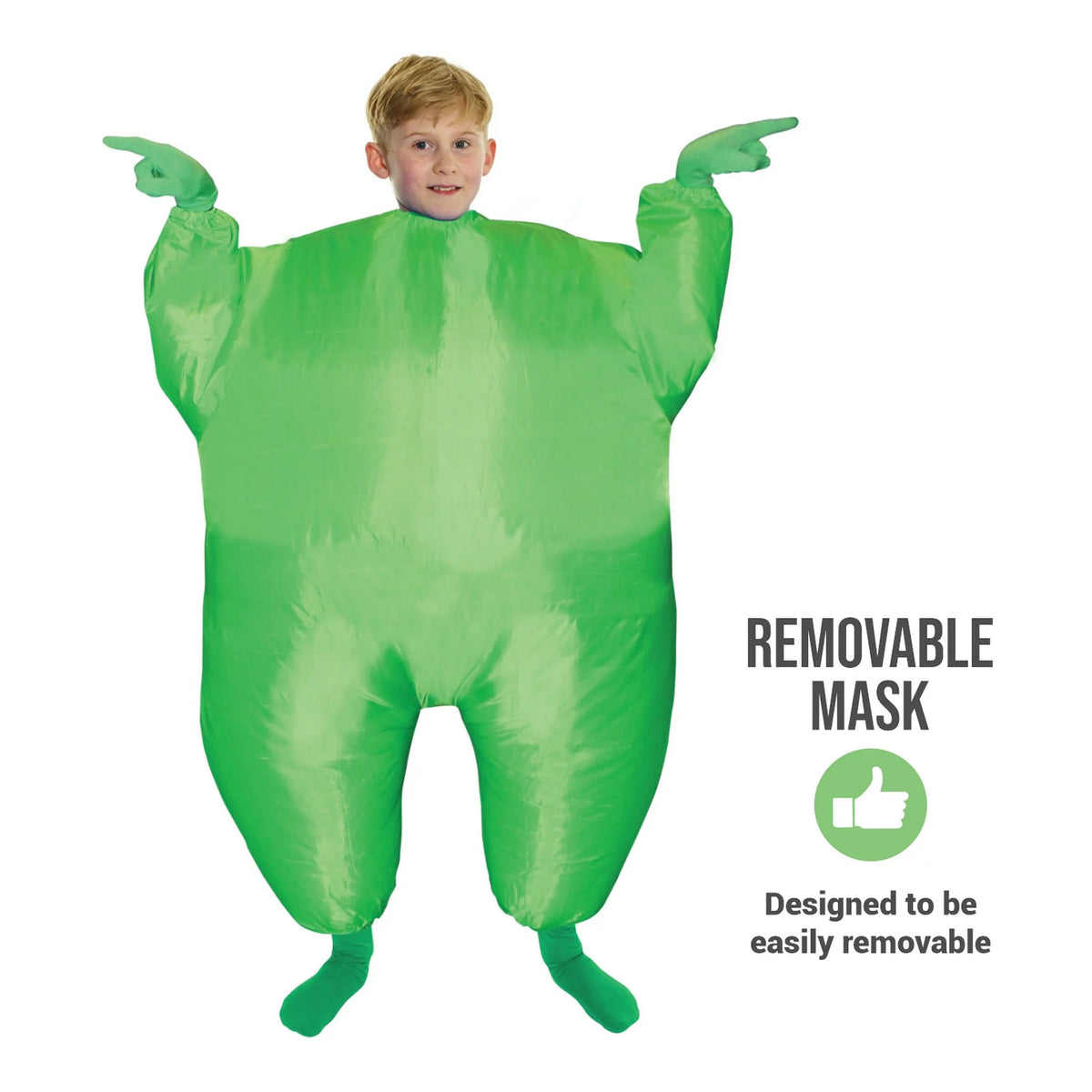 Inflatable Green Costume One Size R415957