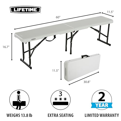 5-Foot Fold-in-Half Bench V354785