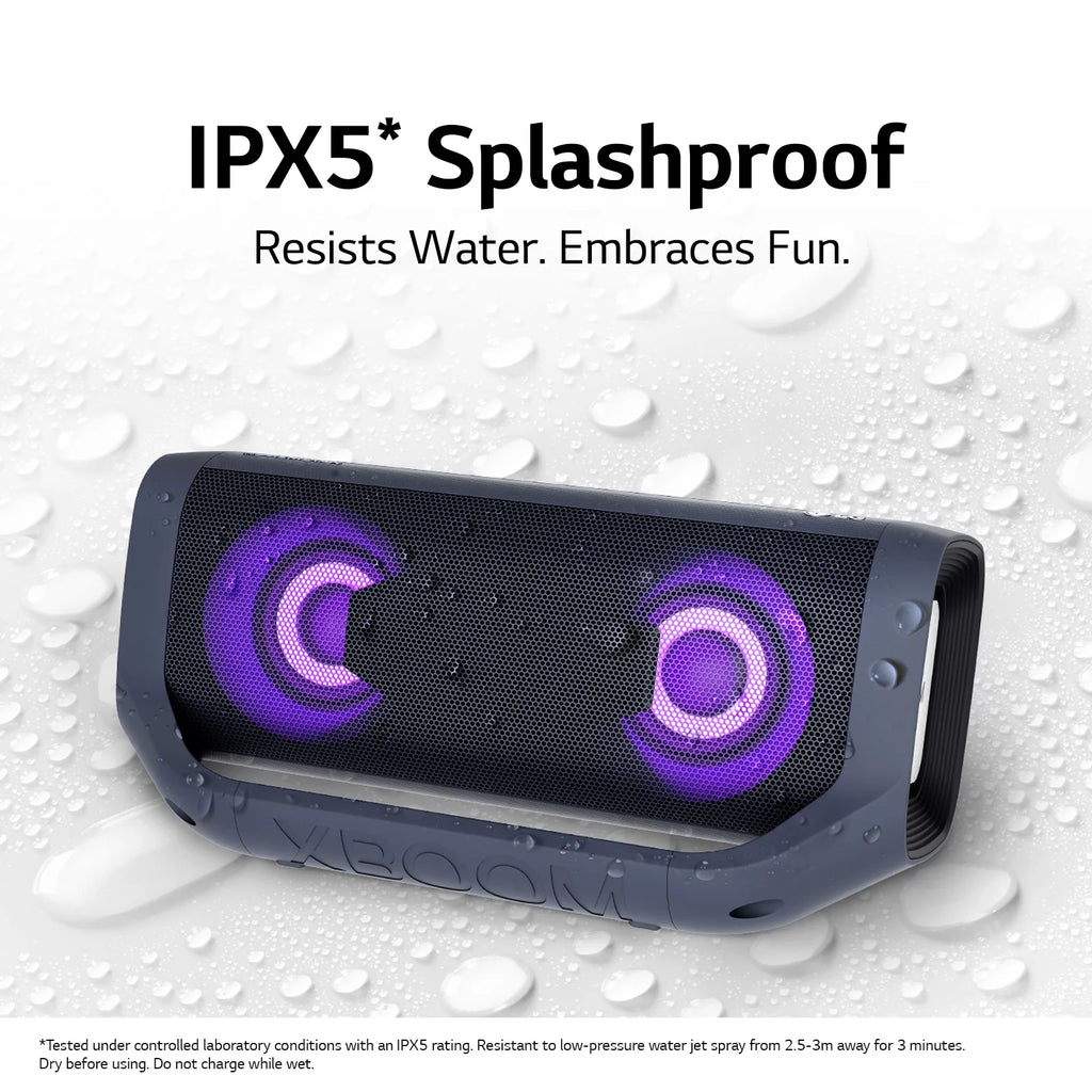 Black Portable Wireless Bluetooth Speaker Y505950