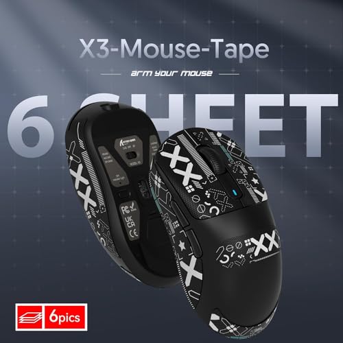 White 49g Ergonomic Wireless Gaming Mouse K709467