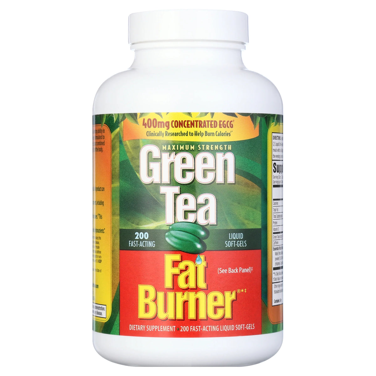 200 Capsules Green Tea Supplement Z281