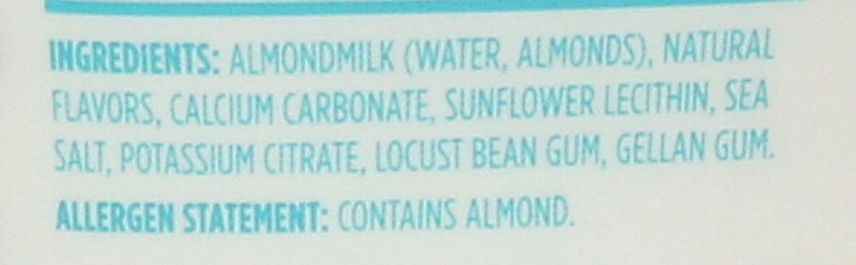 Unsweetened Vanilla Almond Milk, 48 Fluid Ounce -- 6 per case M553566