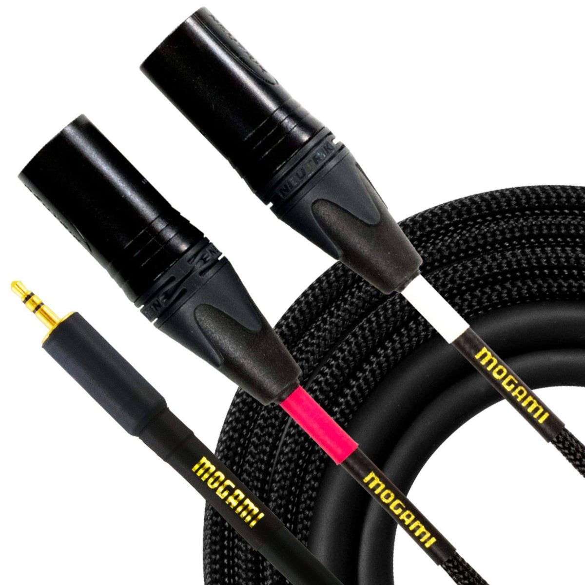 3.5mm TRS Male to Dual XLR Male Y-Cable Z8463