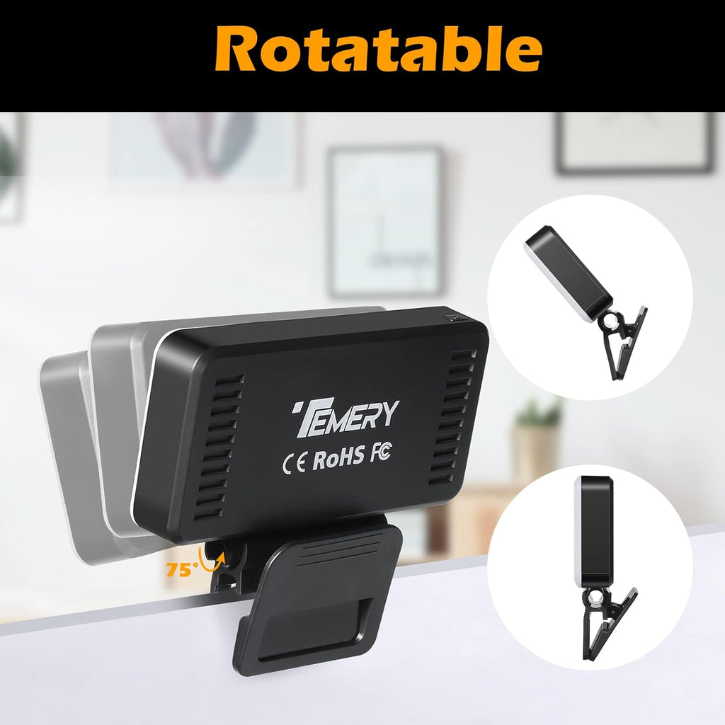Dimmable Video Conference Lighting Kit with 3 Clips N932