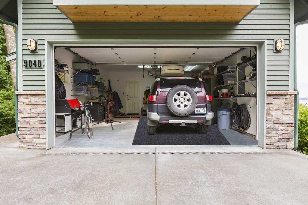 Absorbent Waterproof Washable Garage Floor Mats B8564