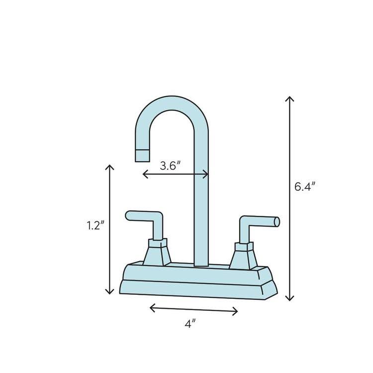 Oil Rubbed Bronze Centerset Lavatory Faucet with Metal Cross Handle T2962