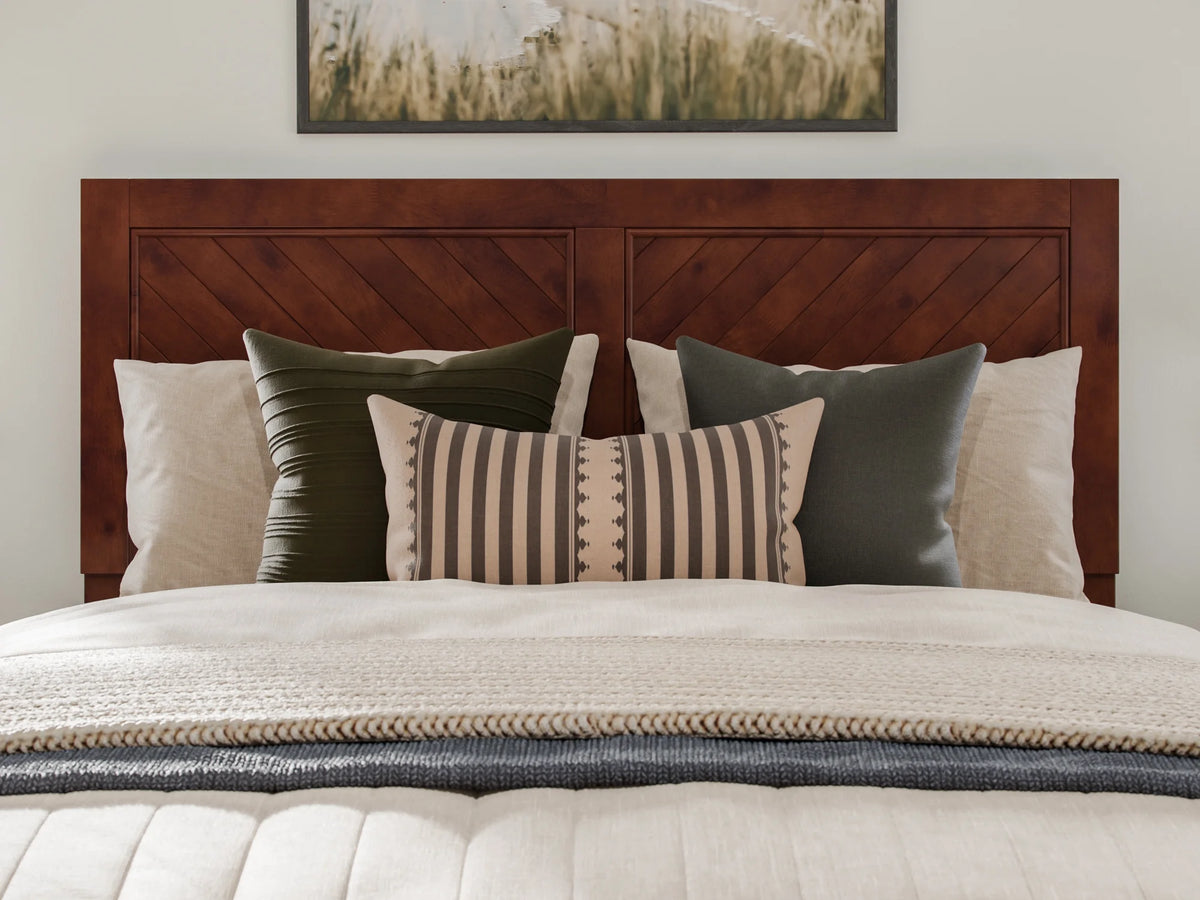 Queen Solid Wood Platform Bed with Storage Drawers R5291