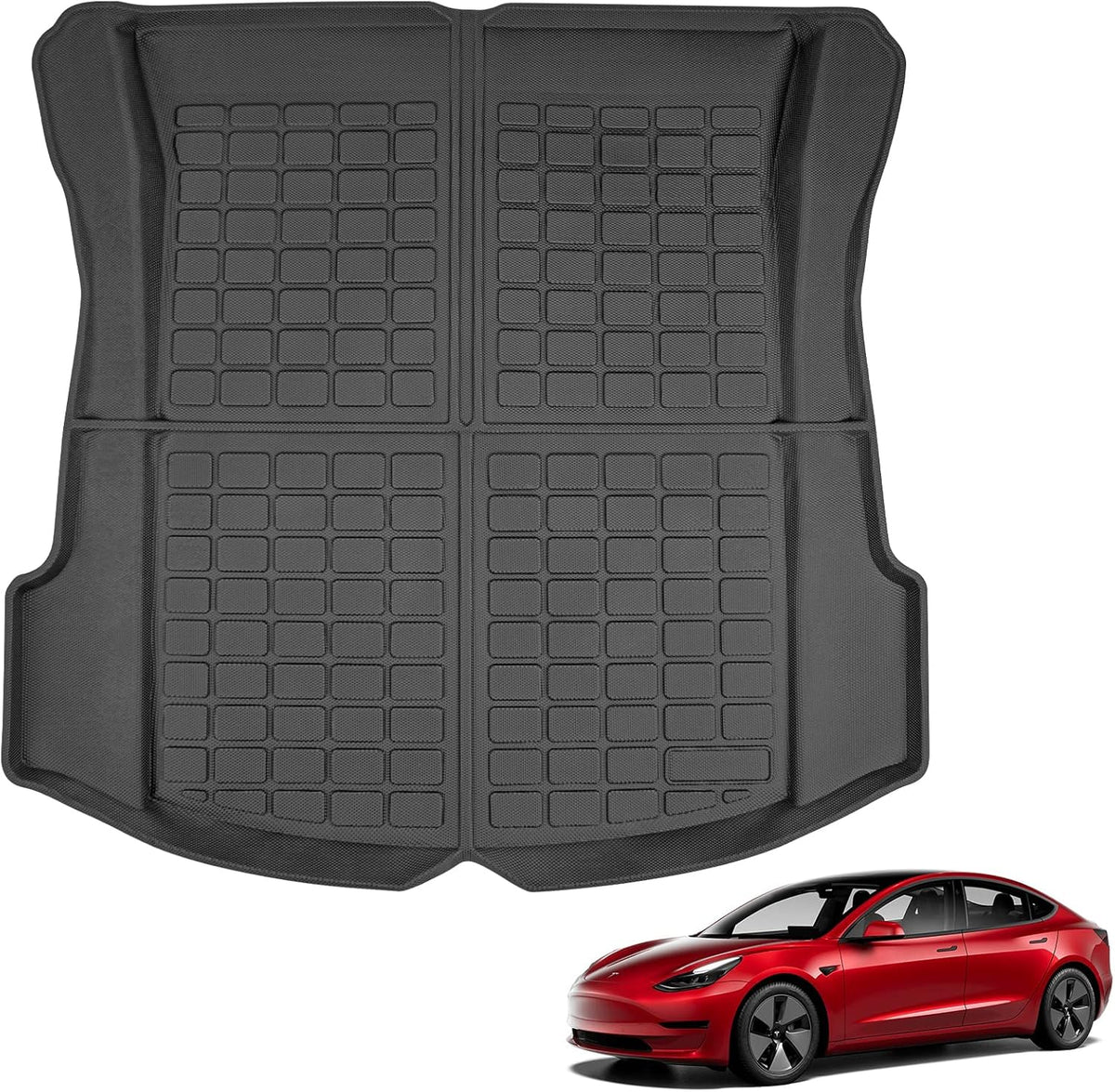 Heavy Duty Rear Trunk Cargo Mat I187720