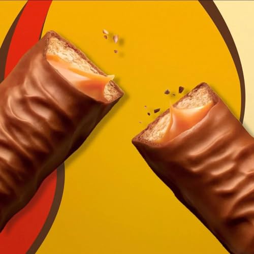 Fun Size Snickers Milk Chocolate, Peanut, and Caramel Bars (Pack of 25) H380863