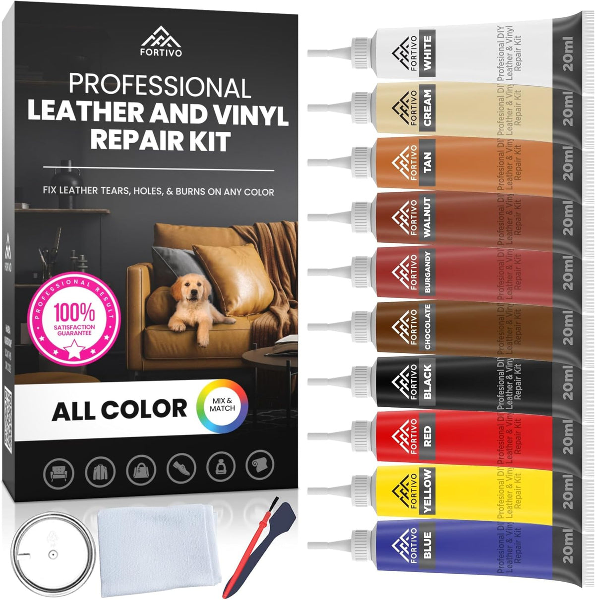 Leather and Vinyl Repair Kit V651