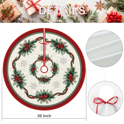 36 Inches Christmas Tree Skirt B17944