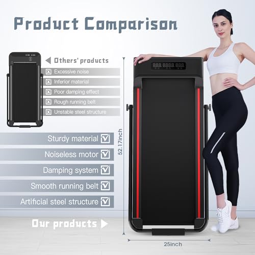 Portable Walking Pad Treadmill W8416