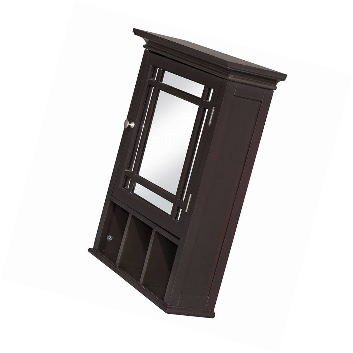Dark Espresso Wall Medicine Cabinet L669
