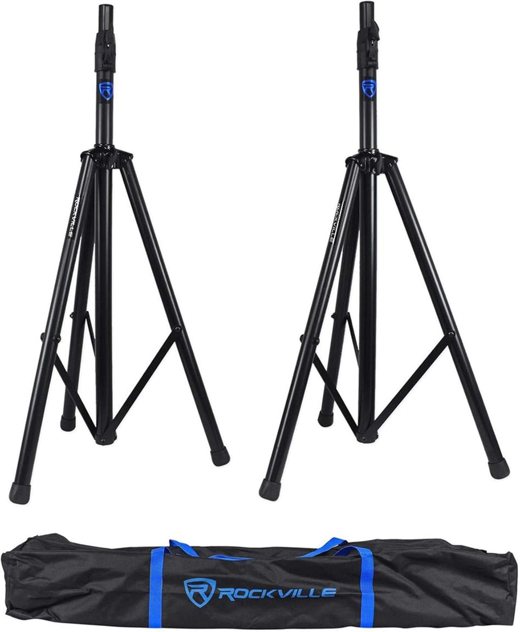 Adjustable Tripod Speaker Stands with Carry Bag F4357