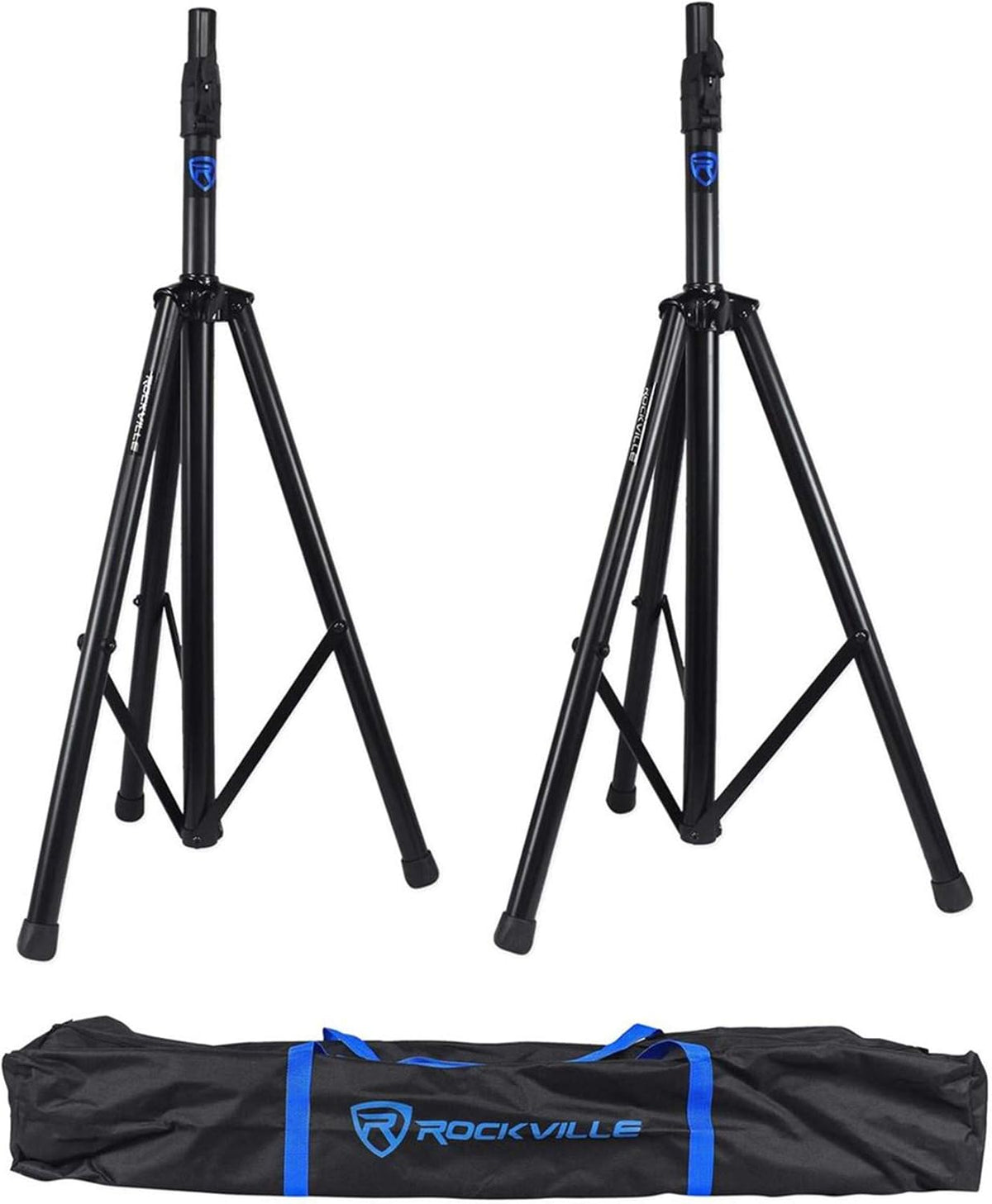 Adjustable Tripod Speaker Stands with Carry Bag F4357