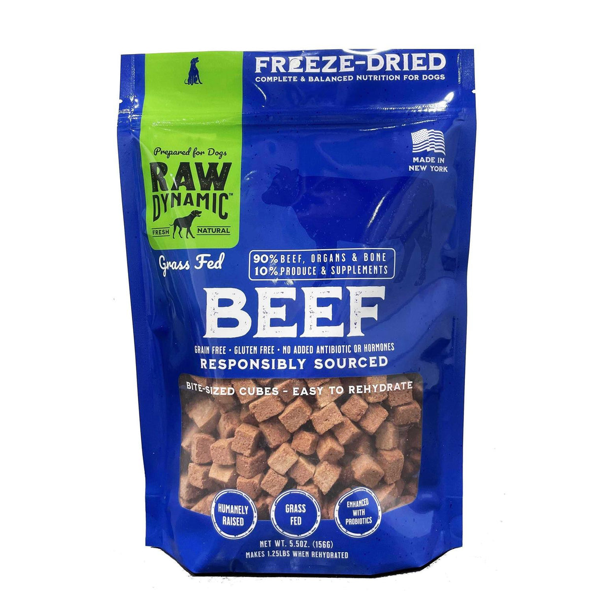 Freeze-Dried Grass-Fed Beef Recipe Dog Food I890986