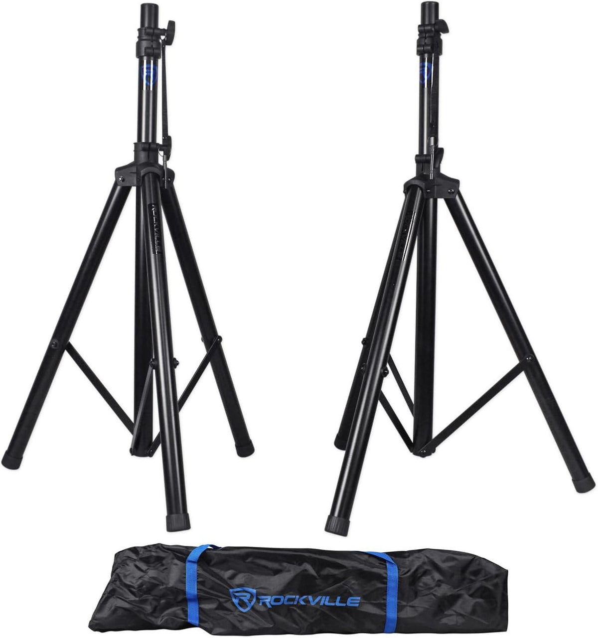 Adjustable Tripod Speaker Stands with Carry Bag F4357