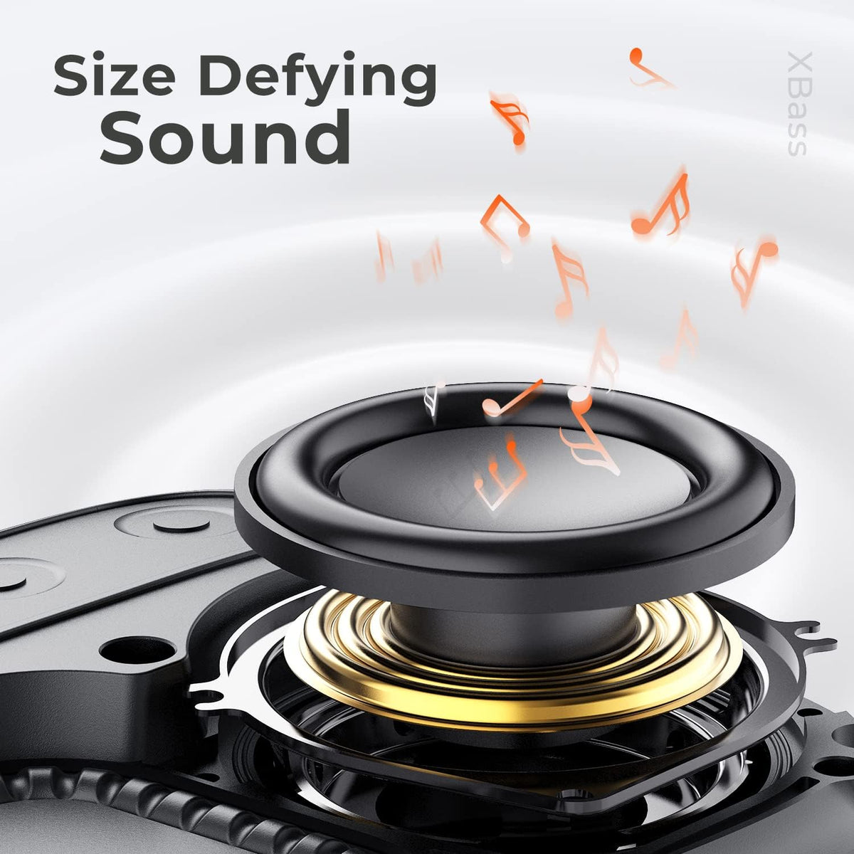 Portable Speaker 90dB Deep Bass IP67 Waterproof 12H Bluetooth E7190