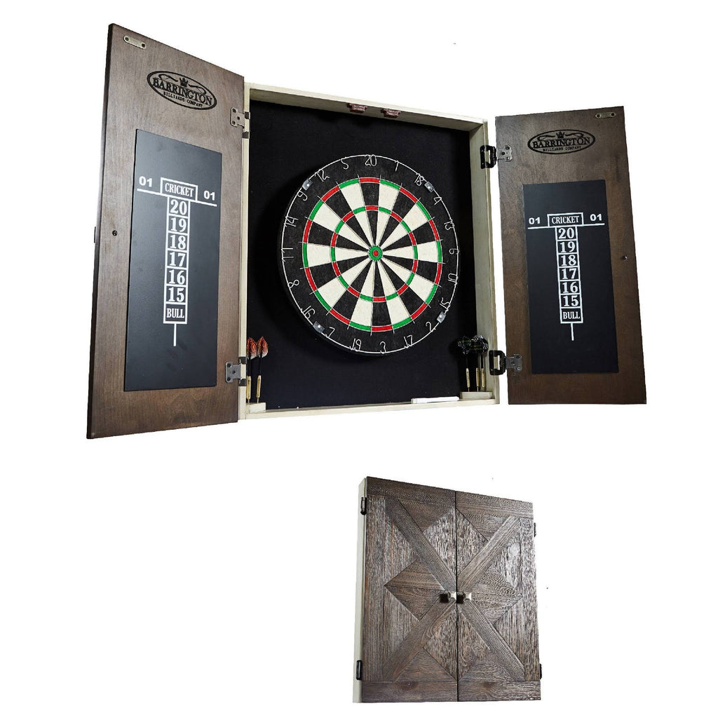 Bristle Dartboard & Cabinet Set S790