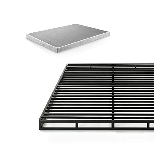 White 9 Inch Metal Mattress Foundation C8541