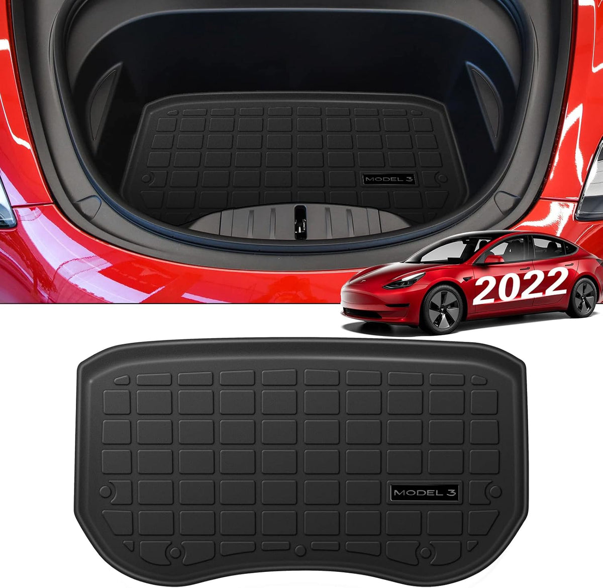 Heavy Duty Rear Trunk Cargo Mat I187720