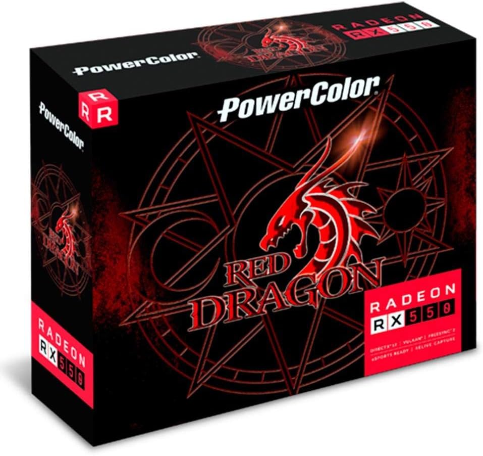 AMD Radeon RX 550 4GB Graphics Card F9801