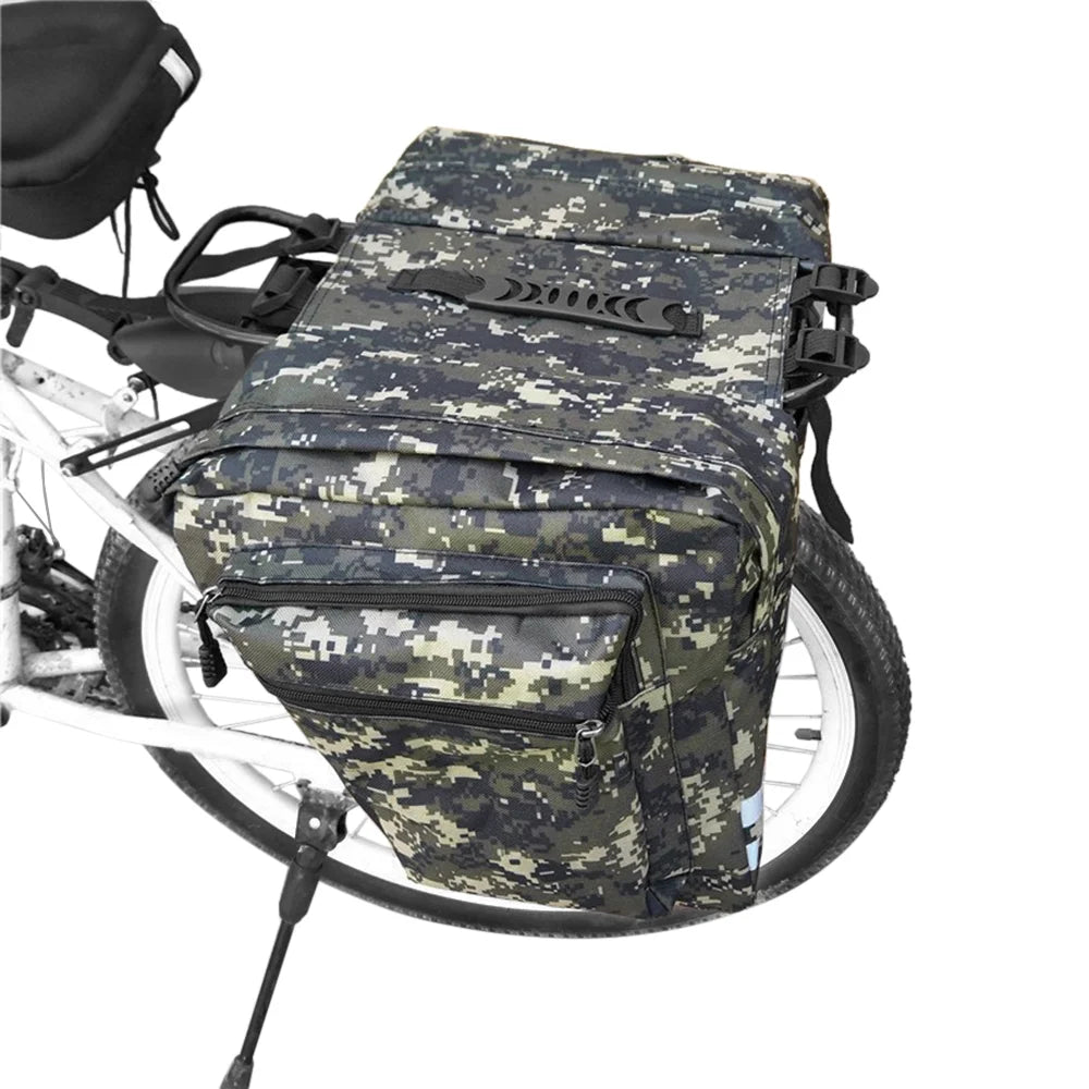Rear Seat Bag Cycling Bike Rack Double Pannier Bag C891404
