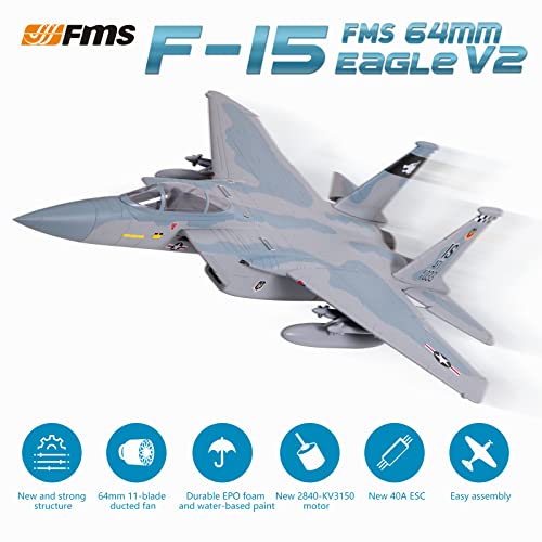 64mm Ducted Fan EDF Sport Jet Remote Control Plane A99847