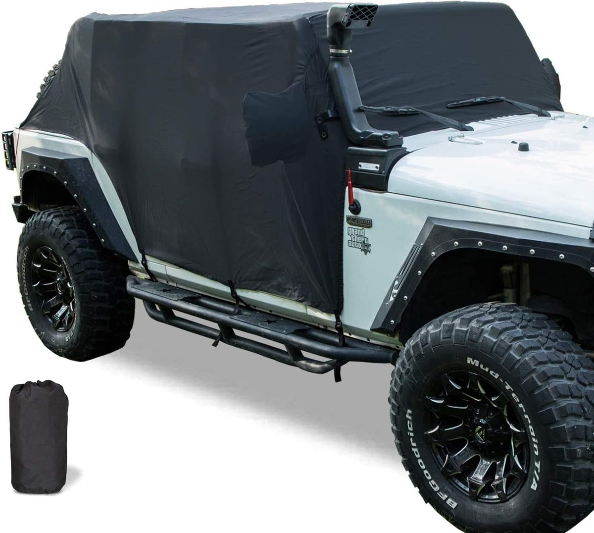 Car Cover for Jeep Wrangler JK JKU JL JLU 2007-2020 4 Door 300D Oxford N149