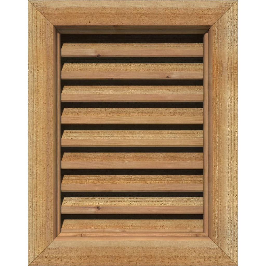 Unfinished Functional Vertical Gable Vent U761569