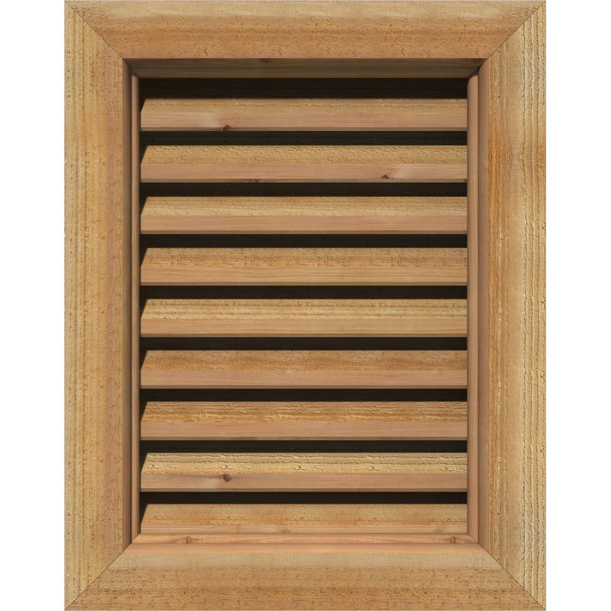 Unfinished Functional Vertical Gable Vent U761569