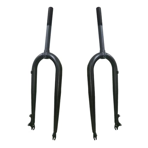 Steel Rigid Bike Fork 1" Threaded Disc Brake Steerer 215mm J9349