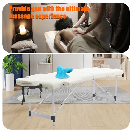 84 Inch Black Aluminum Massage Table W61039