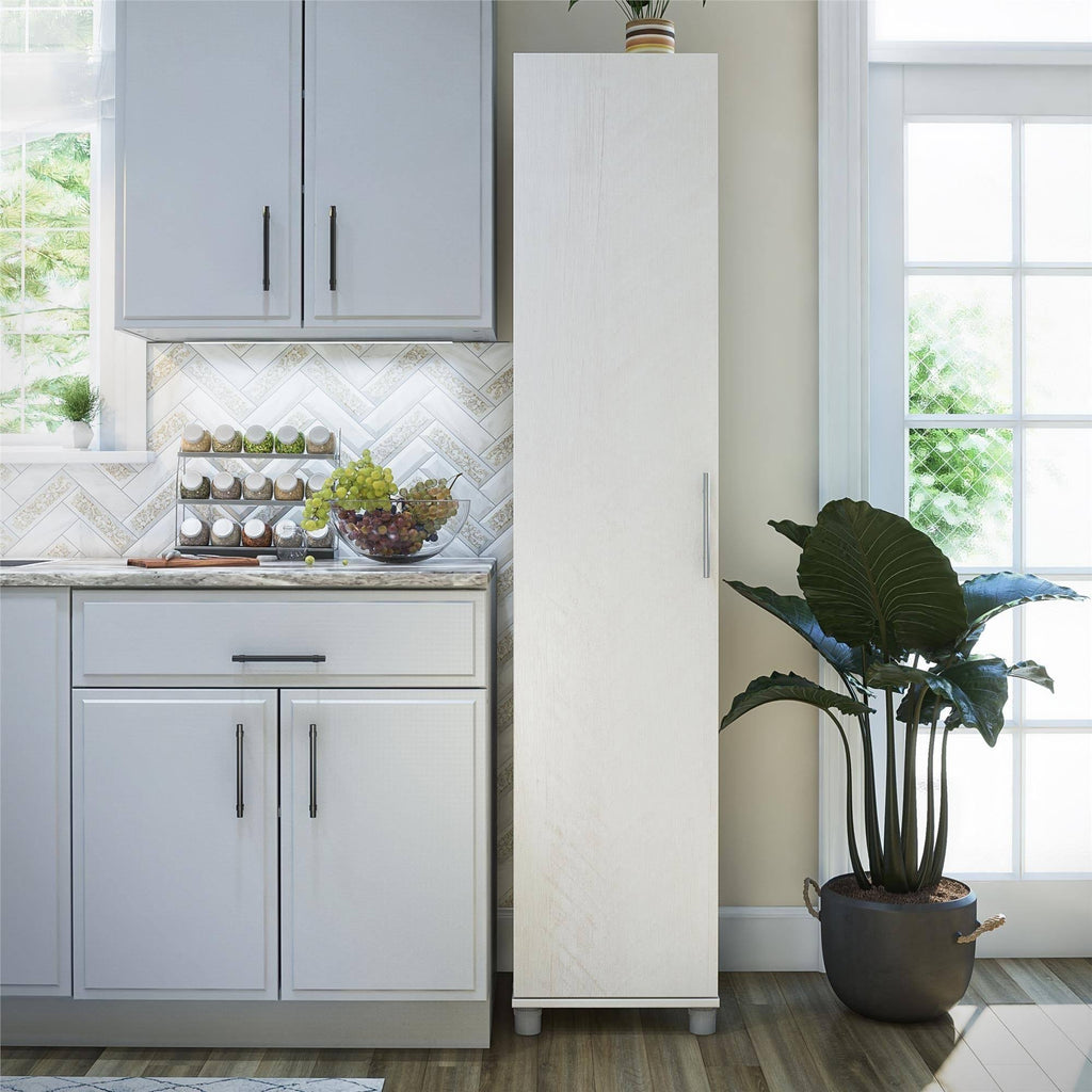 Black Oak Utility Storage Cabinet E8646