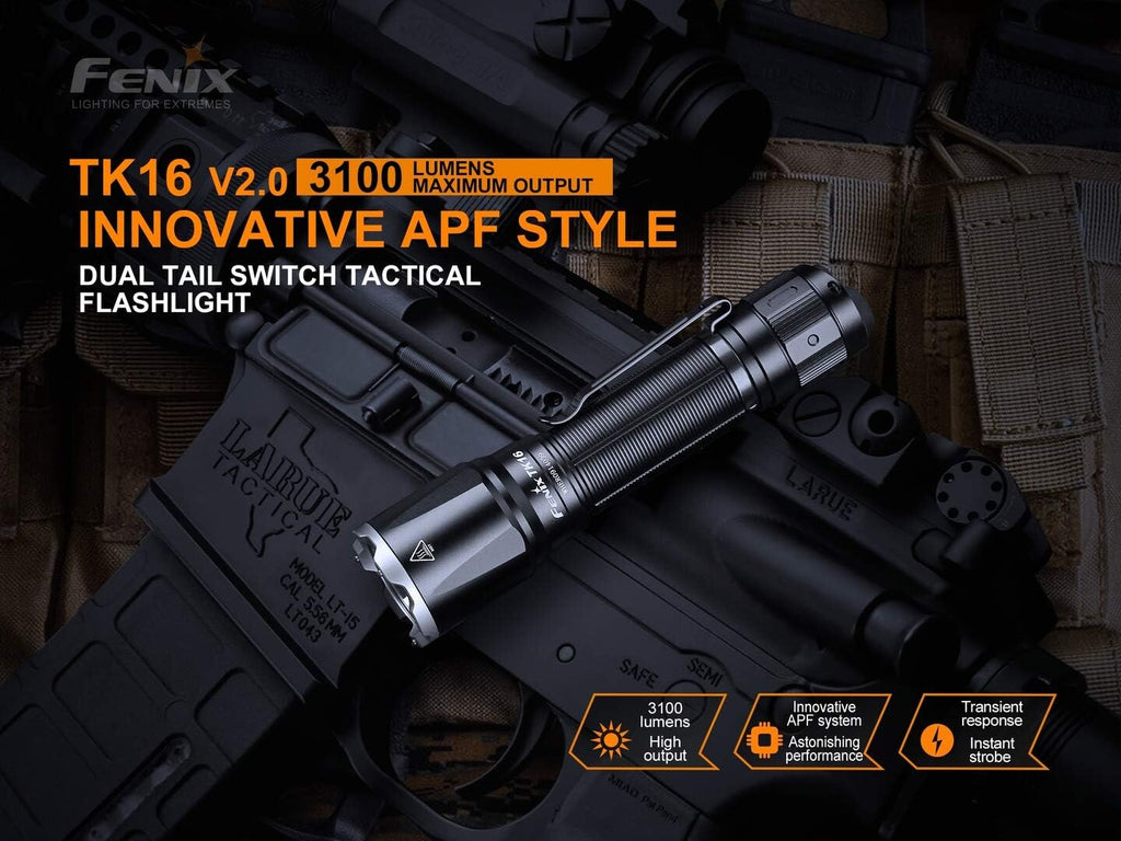 3100 Lumen LED Tactical Flashlight with USB Rechargeable Battery and Carrying Case Z618