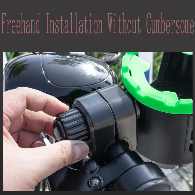 2-in-1 Universal Cup Holder with Phone Holder U359